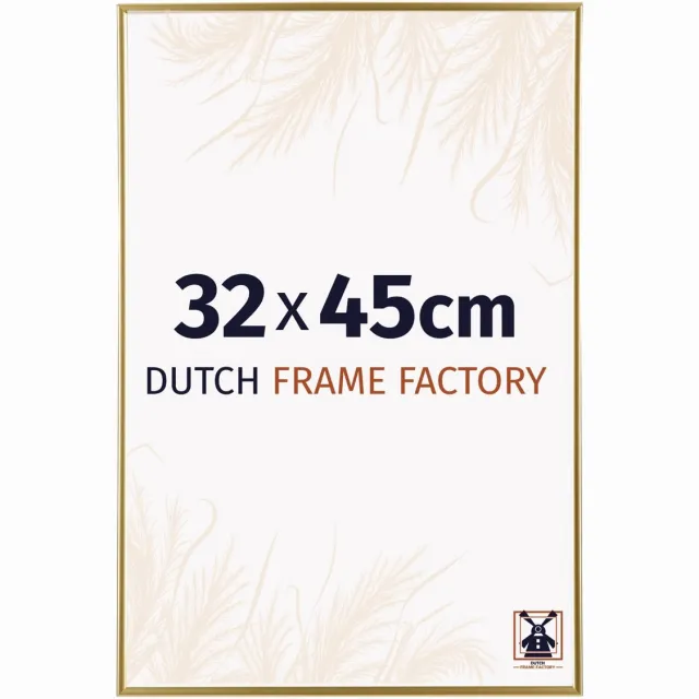 Dutch Frame Factory Fotolijst 32x45 cm - Kunststof - Goud - Easy