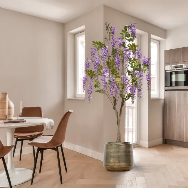 maxifleur Kunstplanten Wisteria Kunstboom 180cm Lila
