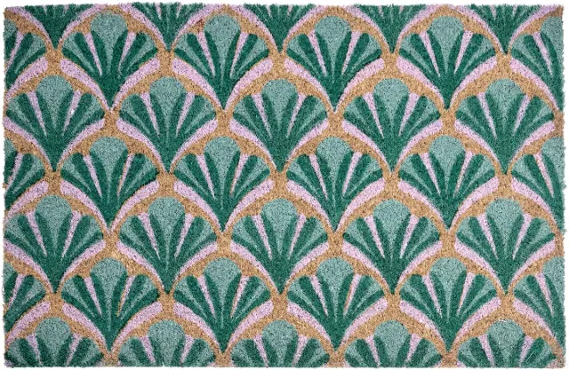 Beliani TATALIK - Deurmat - Groen - 40 x 60 cm - Kokosvezel