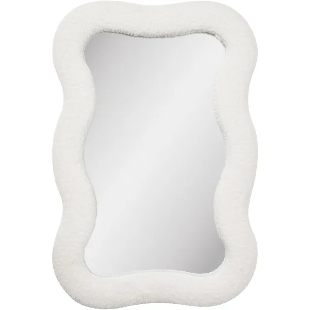 House Nordic Mia spiegel teddyframe wit.