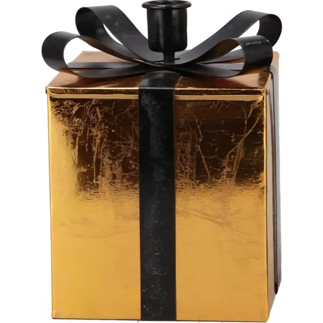 Migros Glam wild gold candle holder 9x14cm