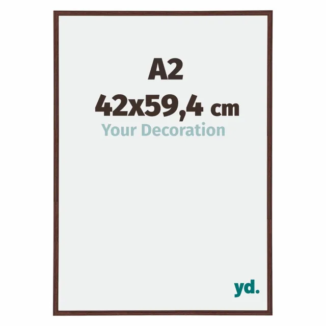 yd. Your Decoration - Fotolijst A2 42x59,4 cm - Kunststof - Bruin - Annecy