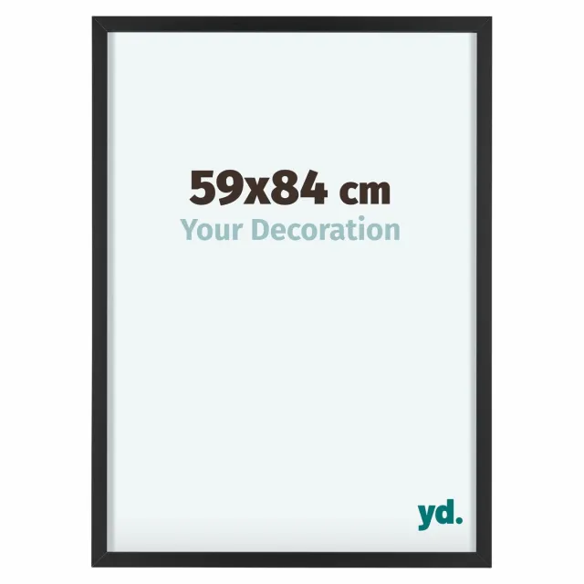 yd. Your Decoration - Fotolijst 59x84 cm - Aluminium - Zwart - Virginia