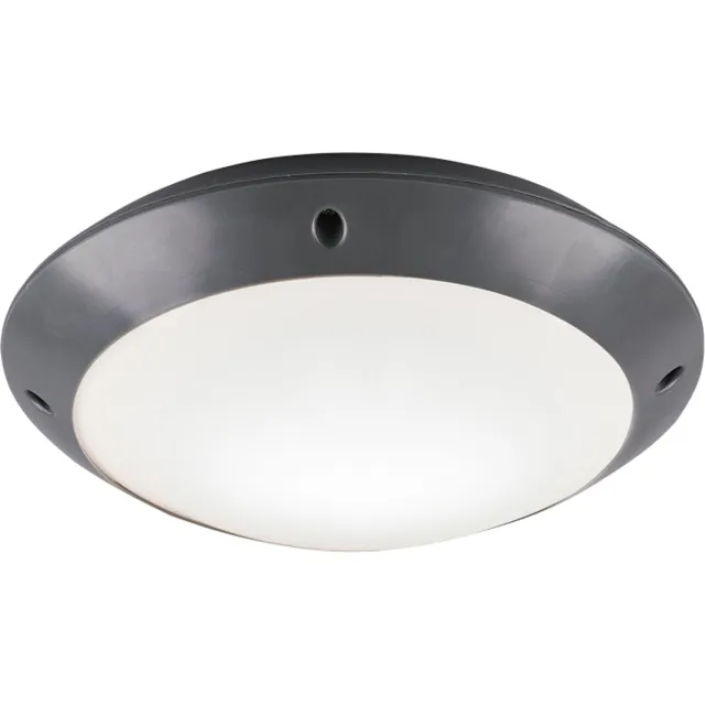 RL LIVE YOUR LIGHT Trio - Plafondlamp CAMARO - Antraciet - 26x26x8.5 cm