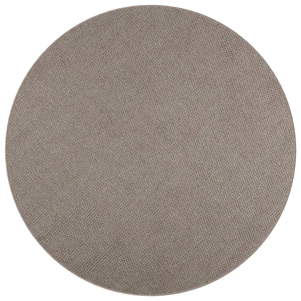 vidaXL Binnen kleed LUGO Crème-taupe Ø 160 cm Polyester