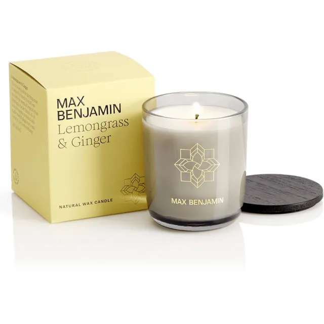 Max Benjamin Geurkaars - Lemongrass & Ginger - 50 branduren Grijs