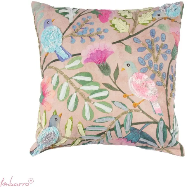 Imbarro Sierkussen - Kussen - Vivid - 100% katoen - Handmade – 45 x 45 cm
