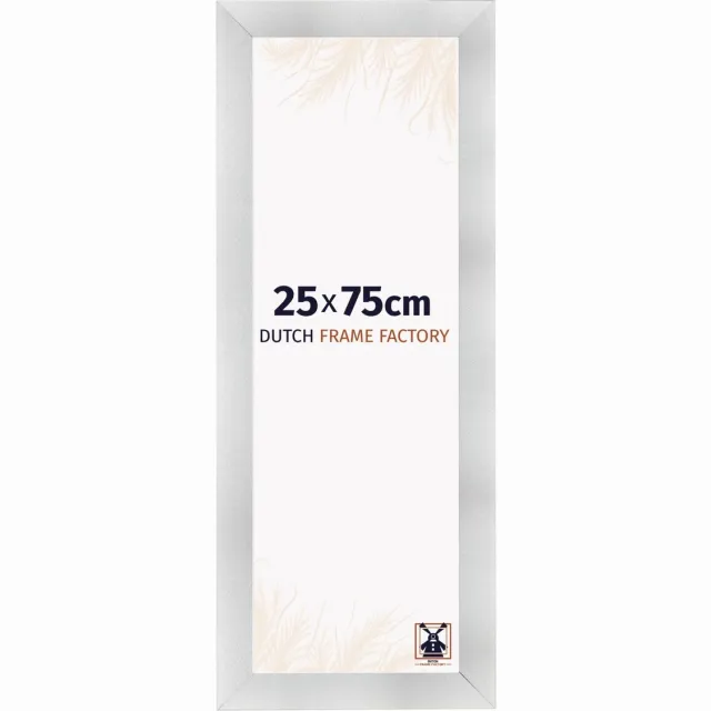 Dutch Frame Factory Fotolijst 25x75 cm - MDF - Aluminium Geborsteld - Praag