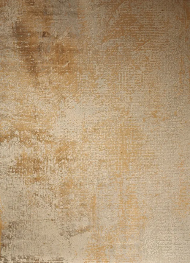 Dutch Lifestyle Lux 2 Beige/oker - Viscose/Katoen - Vloerkleed - Beige/oker