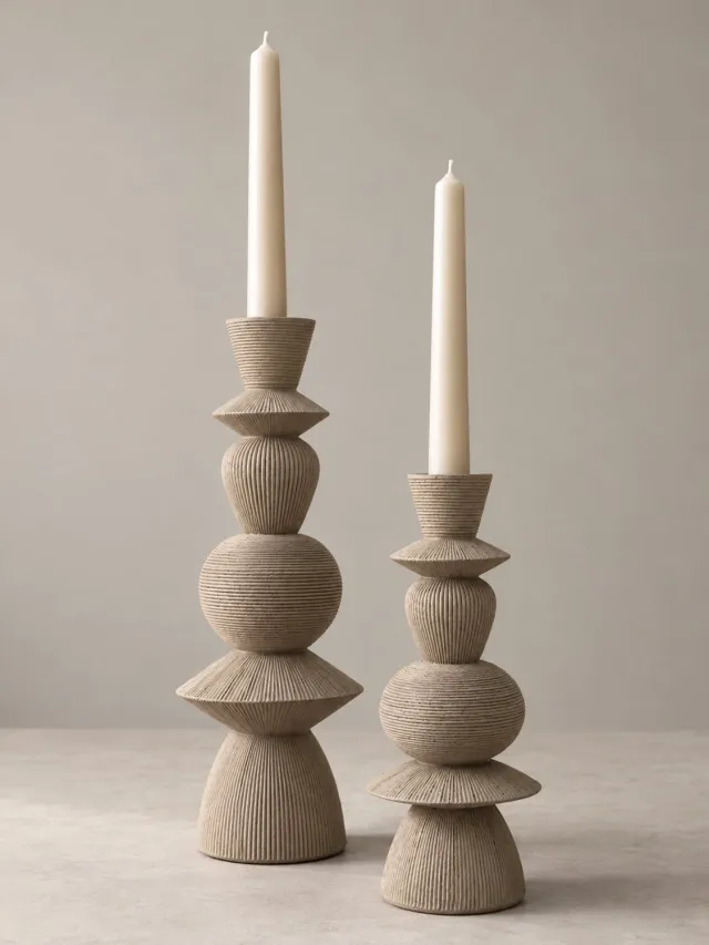J. Kersten B.V. Kandelaar - Organisch - Small - Taupe