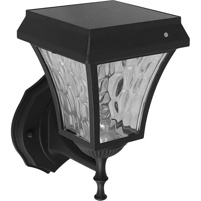 V-tac VT-982-S Solar wandlamp buiten met bewegingssensor IP65 – 2W 110lm 3in1 LED zwart