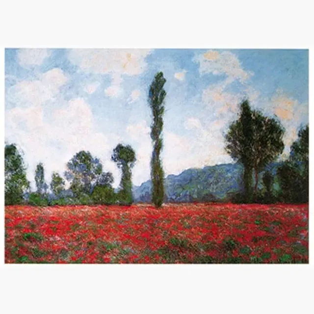 PGM Kunstdruk Claude Monet - Campo di papaveri 50x40cm Divers