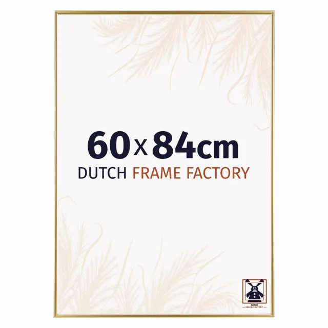 Dutch Frame Factory Fotolijst 60x84 cm - Kunststof - Goud - Easy