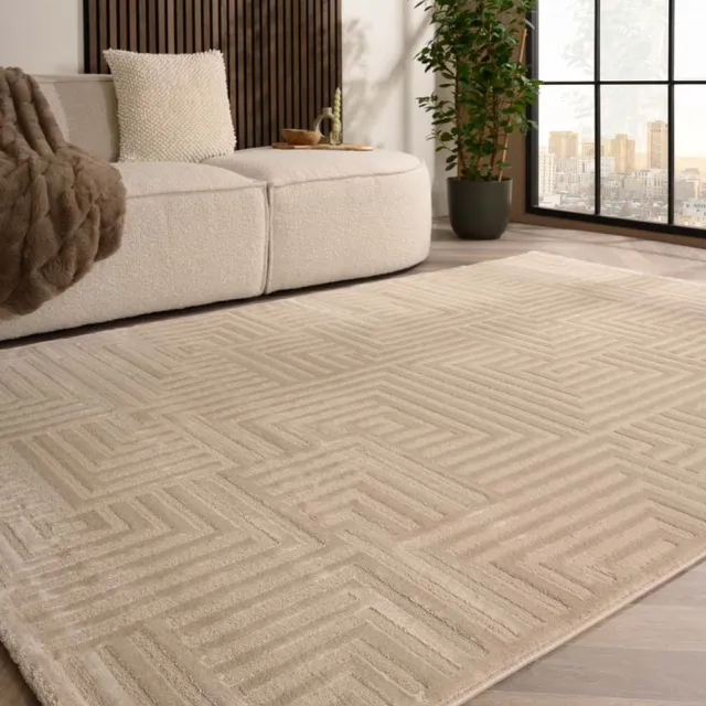 TrueWeave Scandinavisch vloerkleed - Serene Voss beige 120x170