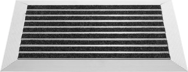 Hamat Profiline 45 x 75 cm | Buitenmat Antraciet | 15 mm dik Zwart