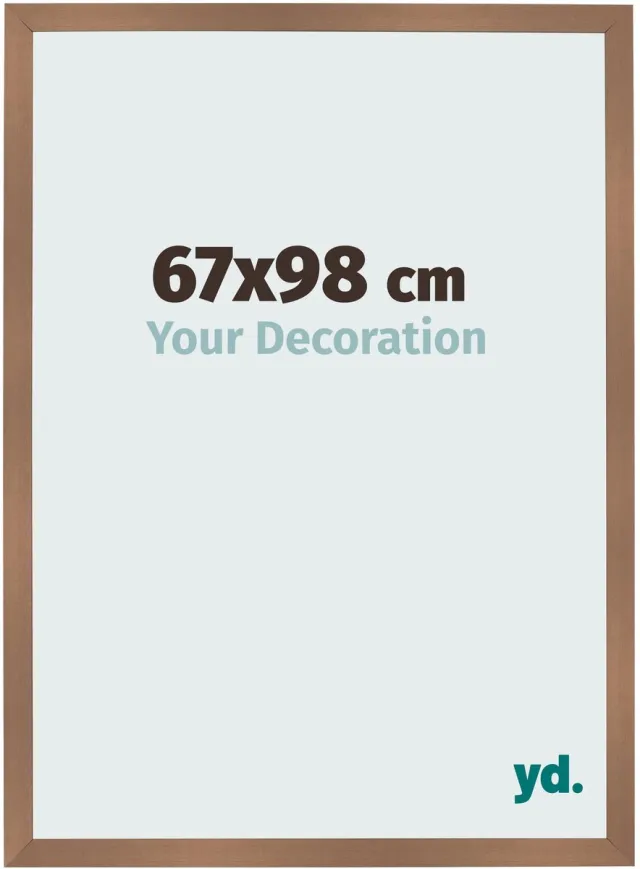 yd. Your Decoration - Fotolijst 67x98 cm - MDF - Koper Decor - Bologna