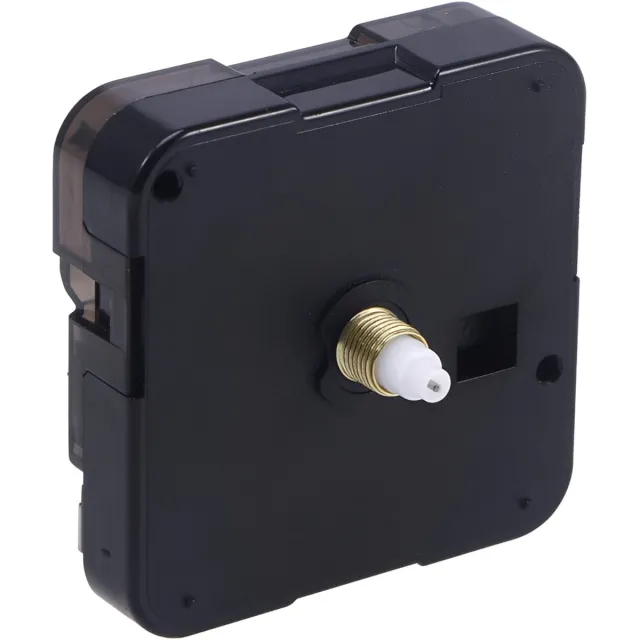 longziming DIY Quartz Klok Mechanisme – Batterij Aangedreven – Stil Sweep Motor, Wandklok Reparatie en Vervangingsonderdelen – Onderdelen Accessoires zwart