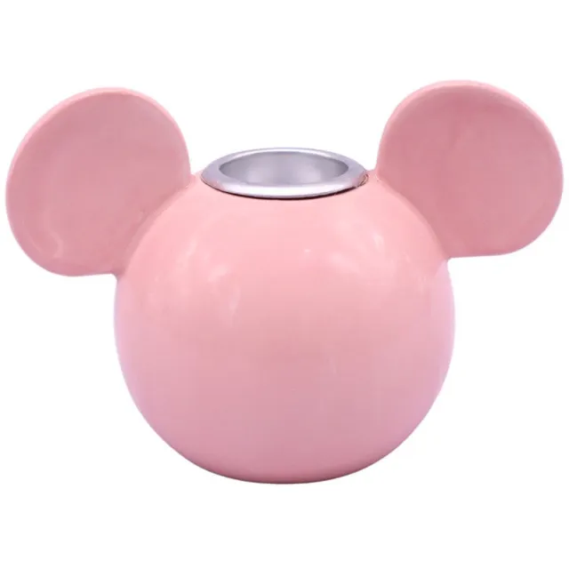 Disney Home Mickey Mouse Kaarsen Houder Roze