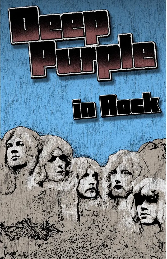Razamataz Deep Purple - In Rock - Textiel Poster