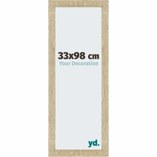 yd. Your Decoration - Fotolijst 33x98 cm - MDF - Sonoma Eiken - Mura