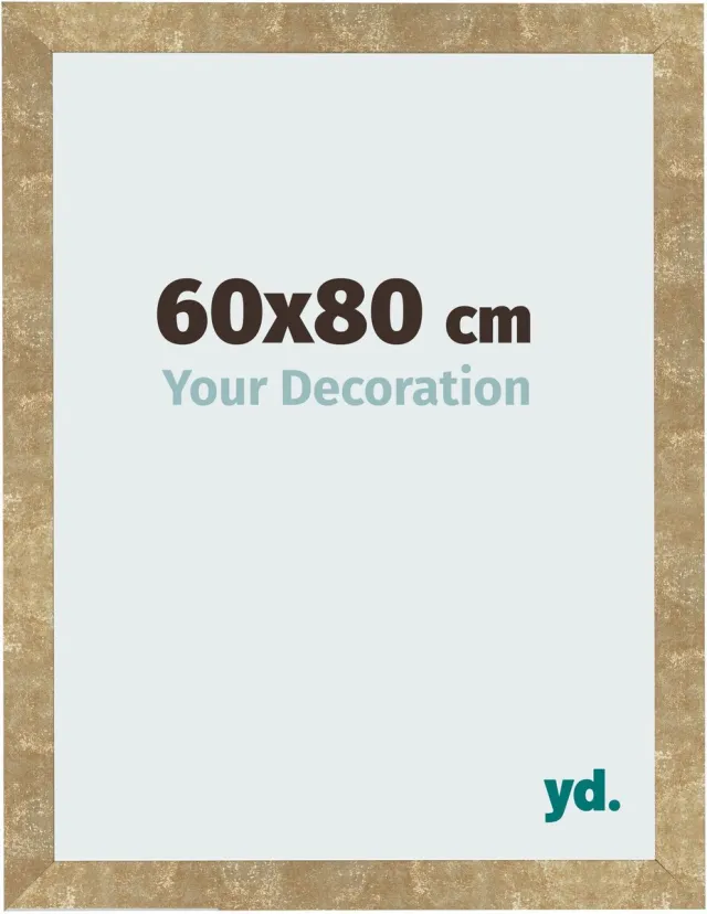 yd. Your Decoration - Fotolijst 60x80 cm - MDF - Goud Antiek - Bologna