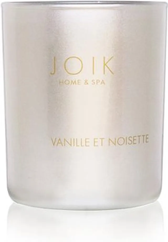 JOIK Vegan geurkaars vanille 150 gram - van koolzaadwas wit