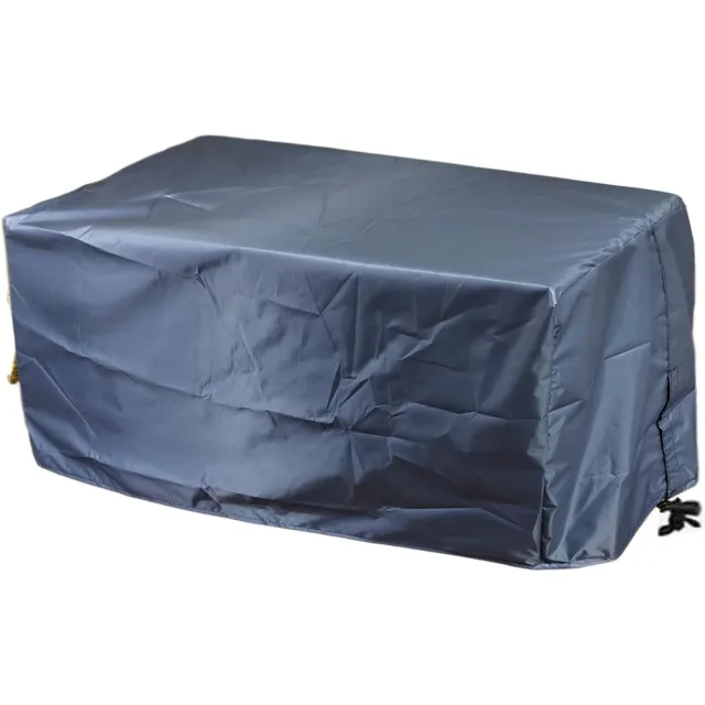 Famanu Grijze bolderkarhoes 210D Oxford, waterdicht en uv-bestendig, voor tuinwagens Wit