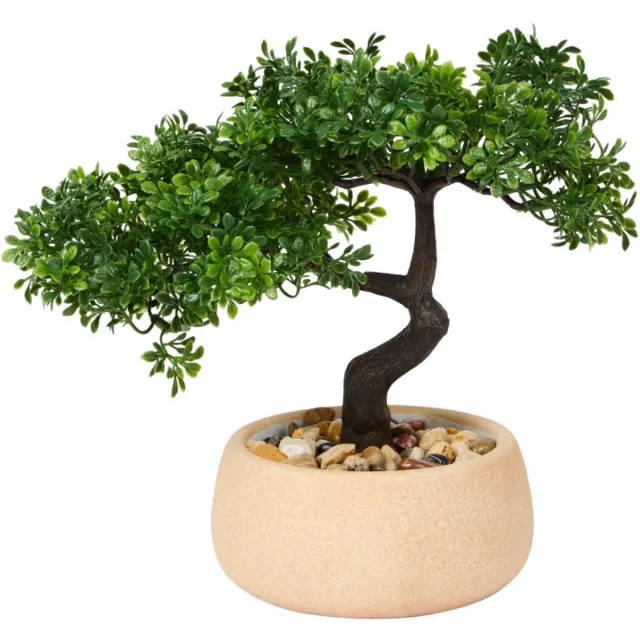 Excelent Flowers Excellent Flowers bonsai in pot - In stijlvolle pot - Kunstplant - Onderhoudsvrij Kunstplantje bruin