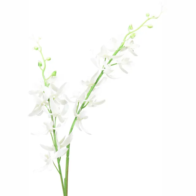 DPI GmbH Orchideeën kunst Oncidium kunstbloemen wit 90cm
