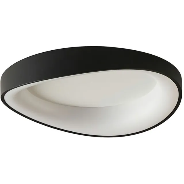 KOSILUM Belina - Plafondlamp - Zwart - Metaal en acryl