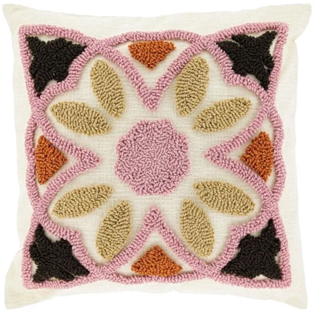Unique Living Sierkussen Elja - dessin 1 - 45x45cm Multikleur