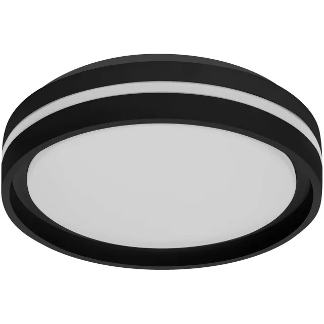 Osram Orbis Noemi LED Plafondlamp 285mm, Zwart, 3000K warm wit, 3-staps dimbaar, Click-DIM, IP20