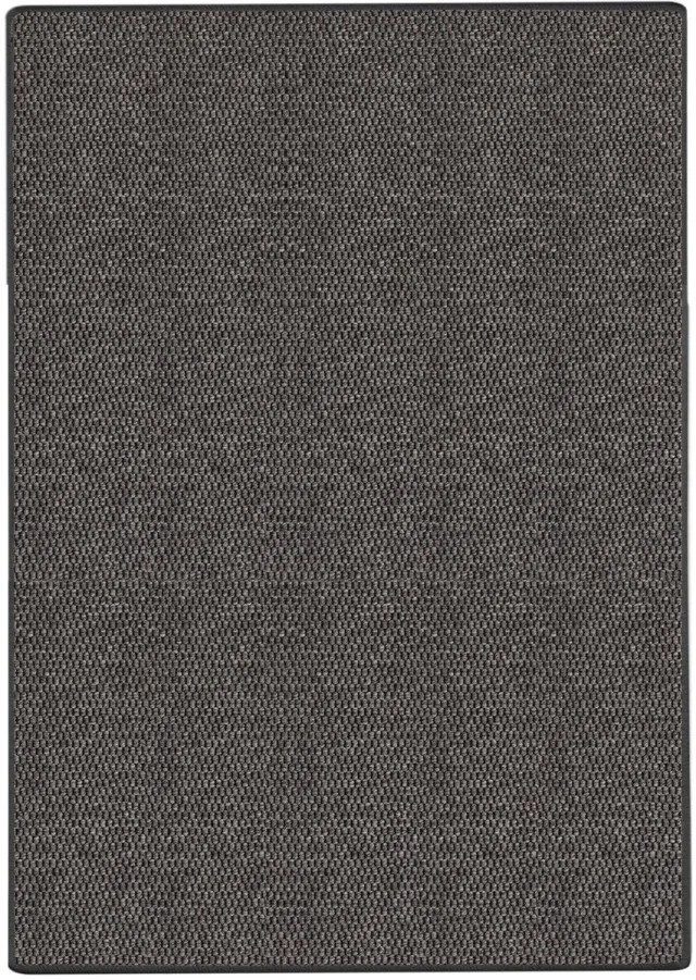 Floordirekt Tapijt Kalkutta - Op - Sisal Look - Slijtvast & Moderne Loper - Antraciet - 66 x 500 cm