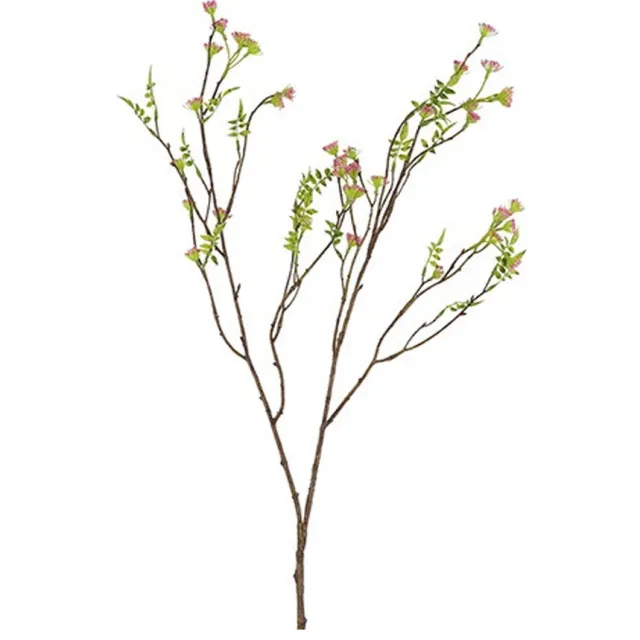 Kunstbloem Sambucus XL Donker roze