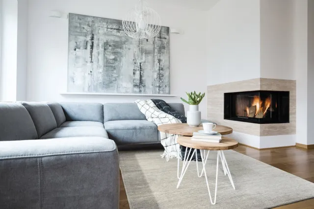 Acsento Nuance Silver Vloerkleed - 240 x 340 cm - Grijs - Rechthoekig - Acryl - Eetkamer, Woonkamer - Schakering - Scandinavisch, Design, Modern