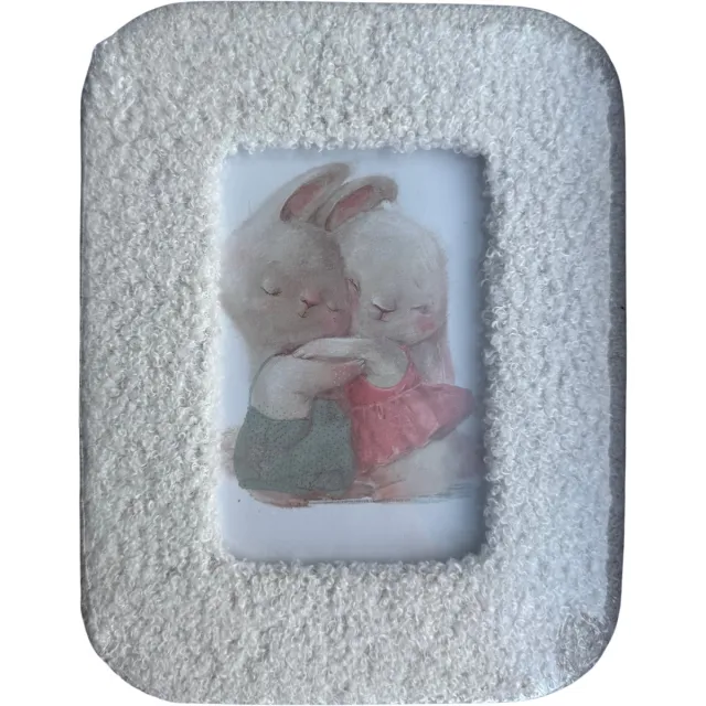 Teddy fotolijst - wit - photo frame - 17 x 1,5 x 22 CM