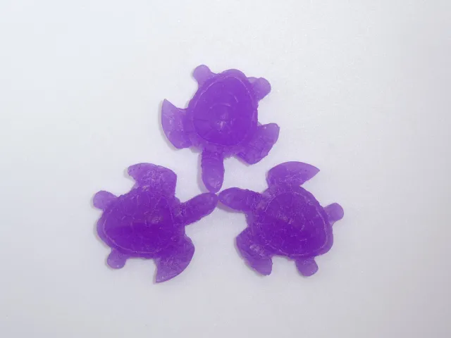 Mythical merch Wax melts Schildpad 3 stuks Paars lavendelgeur