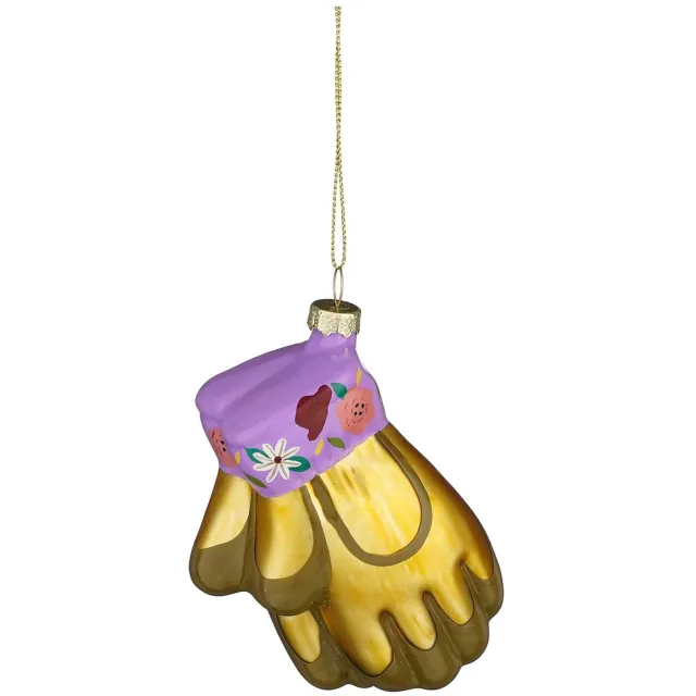House of Seasons Gardening ornament want glas paars l7xb4xh9,5 cm House of Seasons