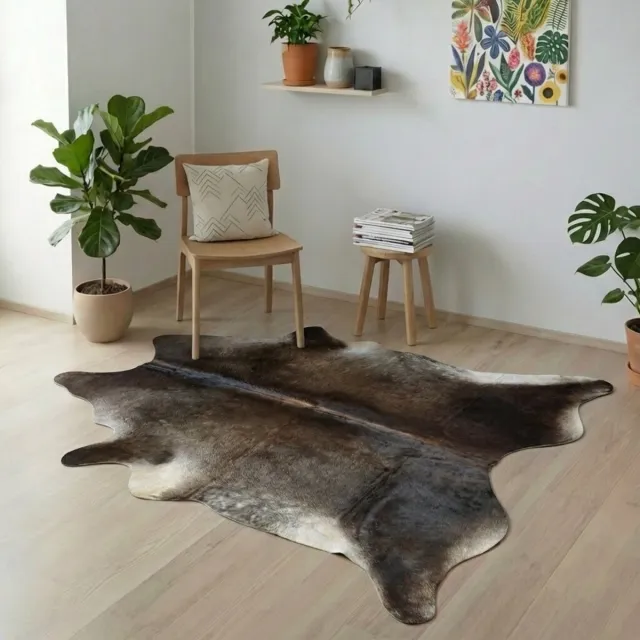 Koeienhuidvloerkleed.nl Koeienhuid Vloerkleed - Effen / Solid / 0162 - Koeienkleed / Koeienvel / Dierenvel / Dierenhuid / Koehuid Tapijt