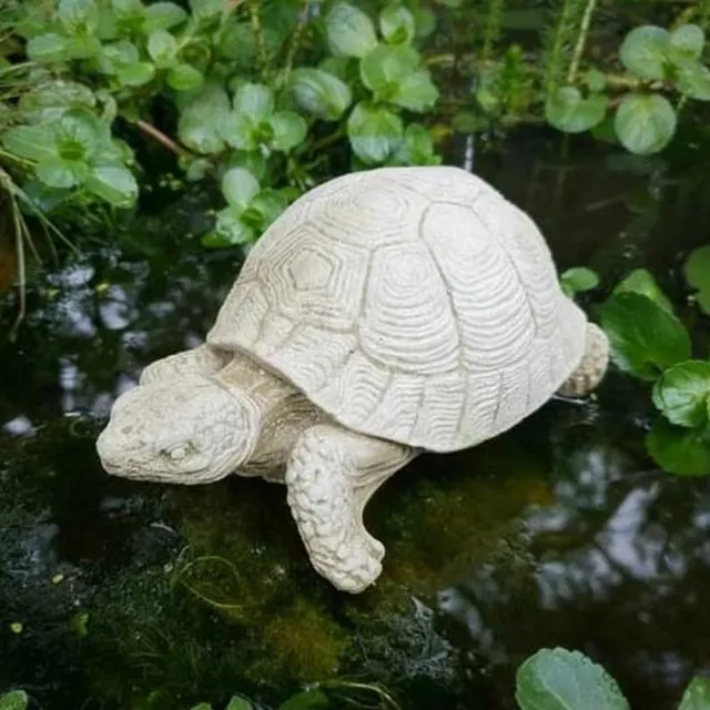Sparta Betonnen beeld schildpad 18 cm grijs