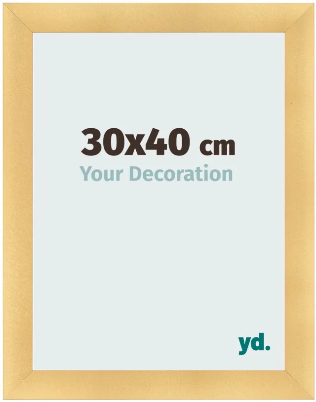 yd. Your Decoration - Fotolijst 30x40 cm - MDF - Goud Mat - Pisa