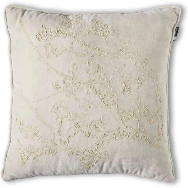 Beddinghouse x Van Gogh Museum Broderie Fleurie Cushion Sierkussen - 50 x 50 cm cm - Beige