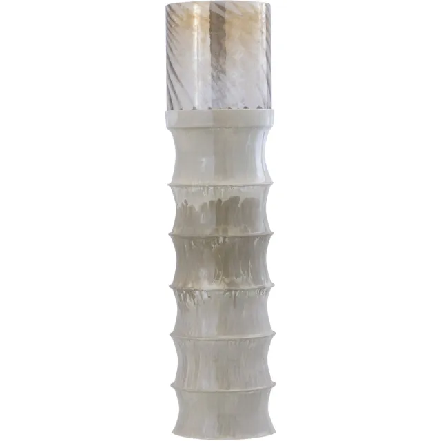 PTMD Windlicht Kaylyne - Beige - 26x26x105cm