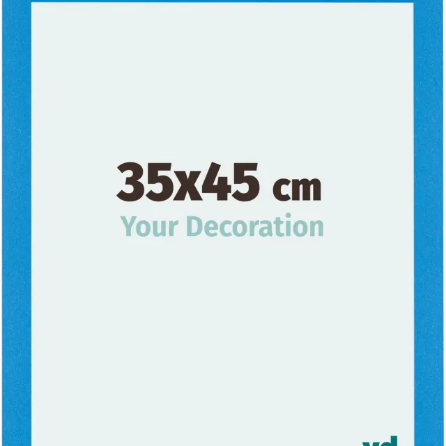 yd. Your Decoration - Fotolijst 35x45 cm - MDF - Helder Blauw - Mura
