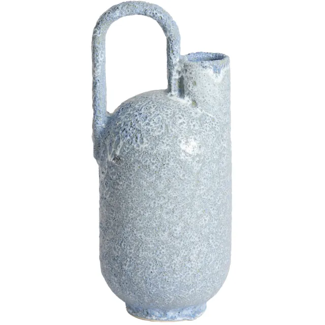 Light & Living Vaas Serre (16,5x15,5x37 cm) licht blauw