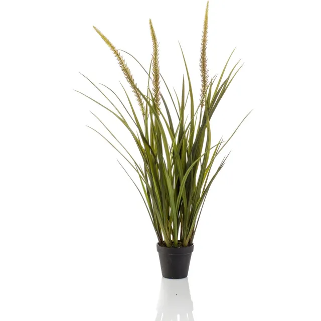 Emerald Kunstplant Vossenstaart Gras 90cm - Kunstplant voor binnen Groen