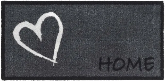 MD-Entree MD Entree - Deurmat - Schoonloopmat - Vision - Home Heart - 40 x 80 cm Grijs