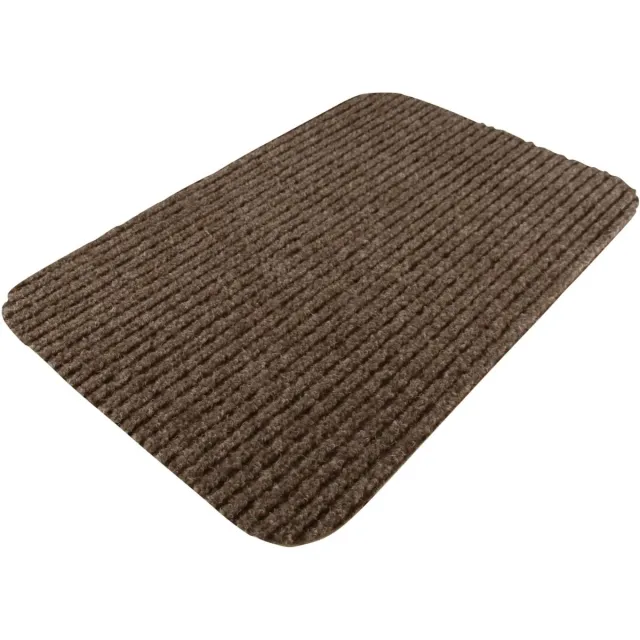 Carpe mathique Deurmat voor buiten en binnen - Bruin - 100 x 200 cm