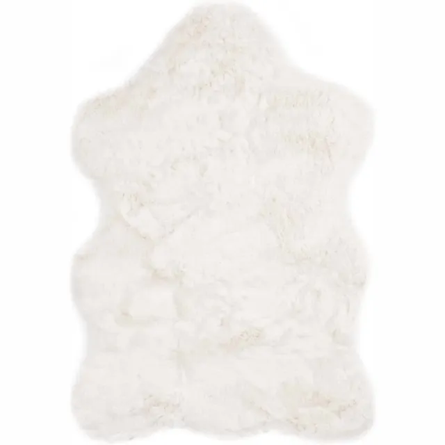 Tapeso Wollen loper - Oslo crème/blauw 70x240