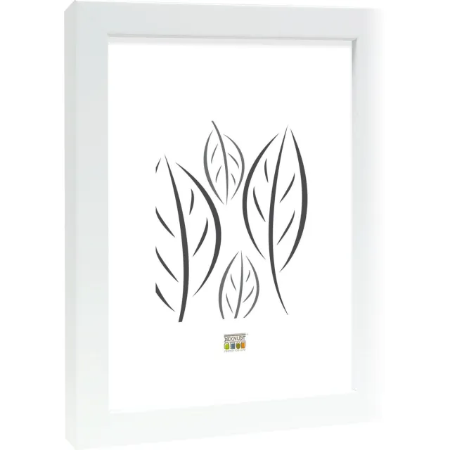 Deknudt Frames fotolijst S43DL1 - wit - extra hoge lijst - foto 20x28 cm